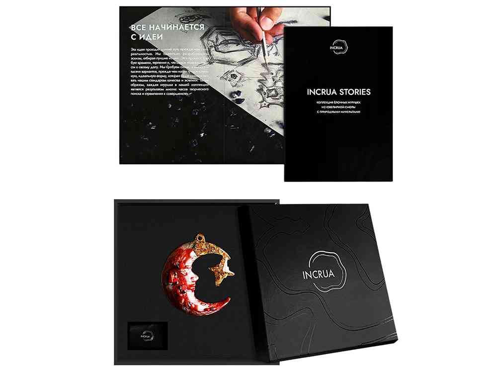 Елочная игрушка Полумесяц - 3