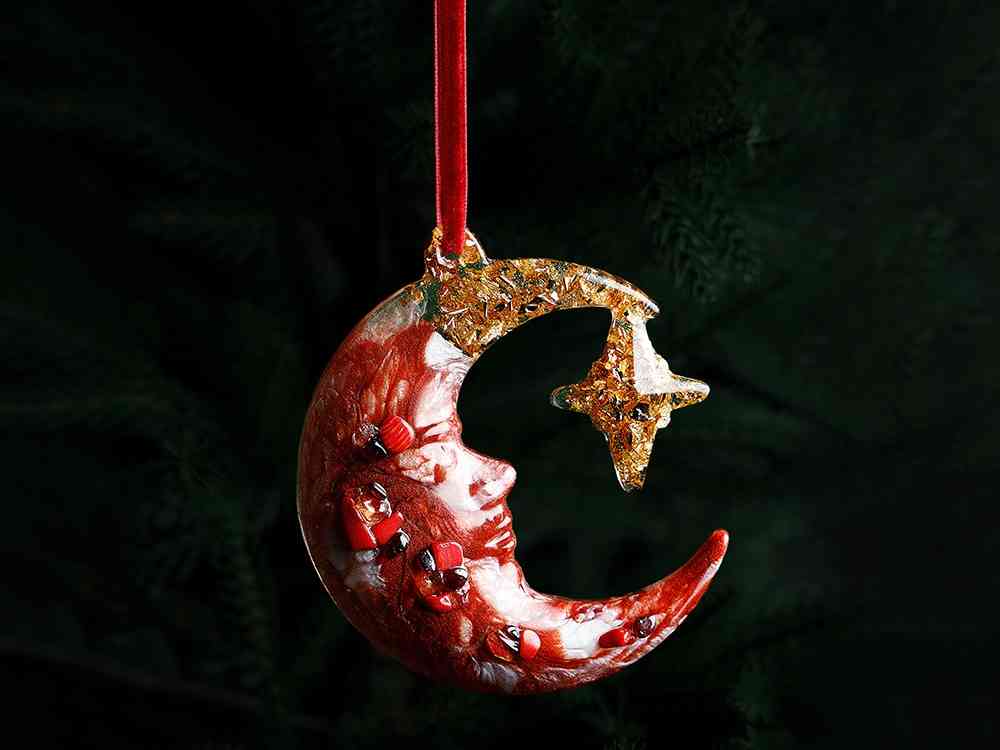 Елочная игрушка Полумесяц - 5