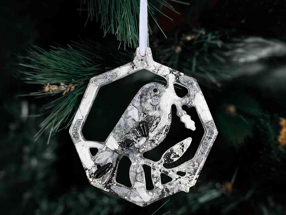 Елочная игрушка Снегирь - 5