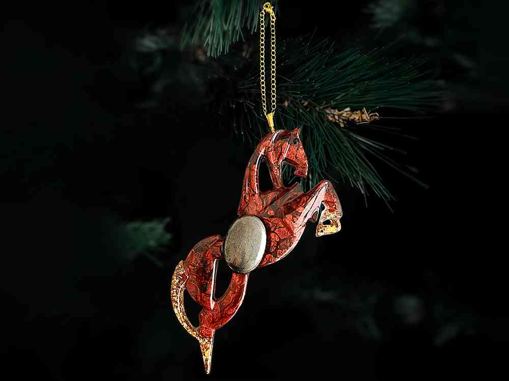 Елочная игрушка Лошадь - 2