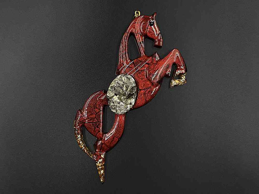 Елочная игрушка Лошадь - 3