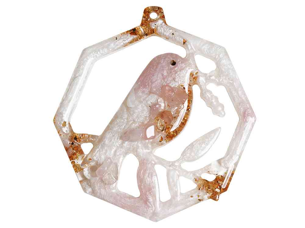 Набор елочных игрушек: Снегирь, Олень, Ель - 5