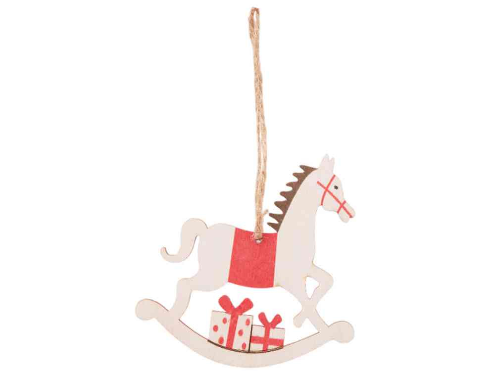 Деревянная подвеска на елку Poni - 3