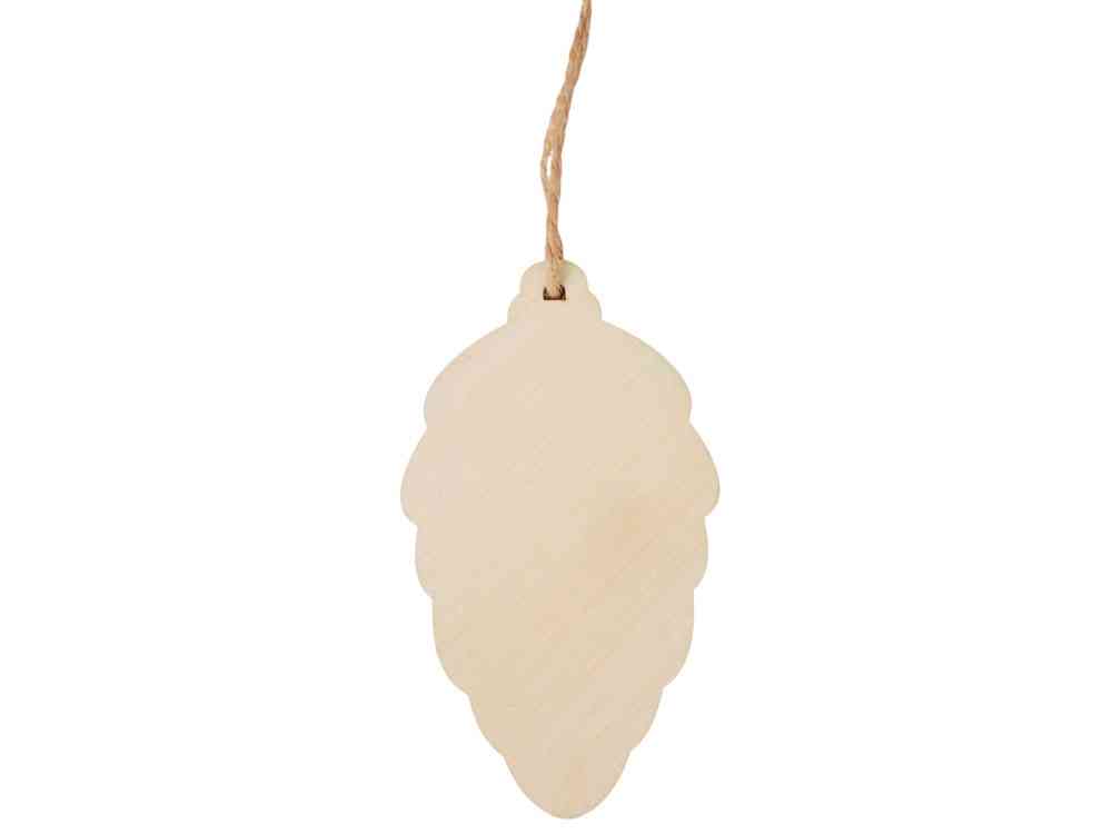 Деревянная подвеска на елку Cedar - 4