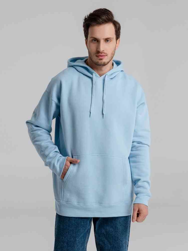 Толстовка с капюшоном Slam 320, голубая - 5