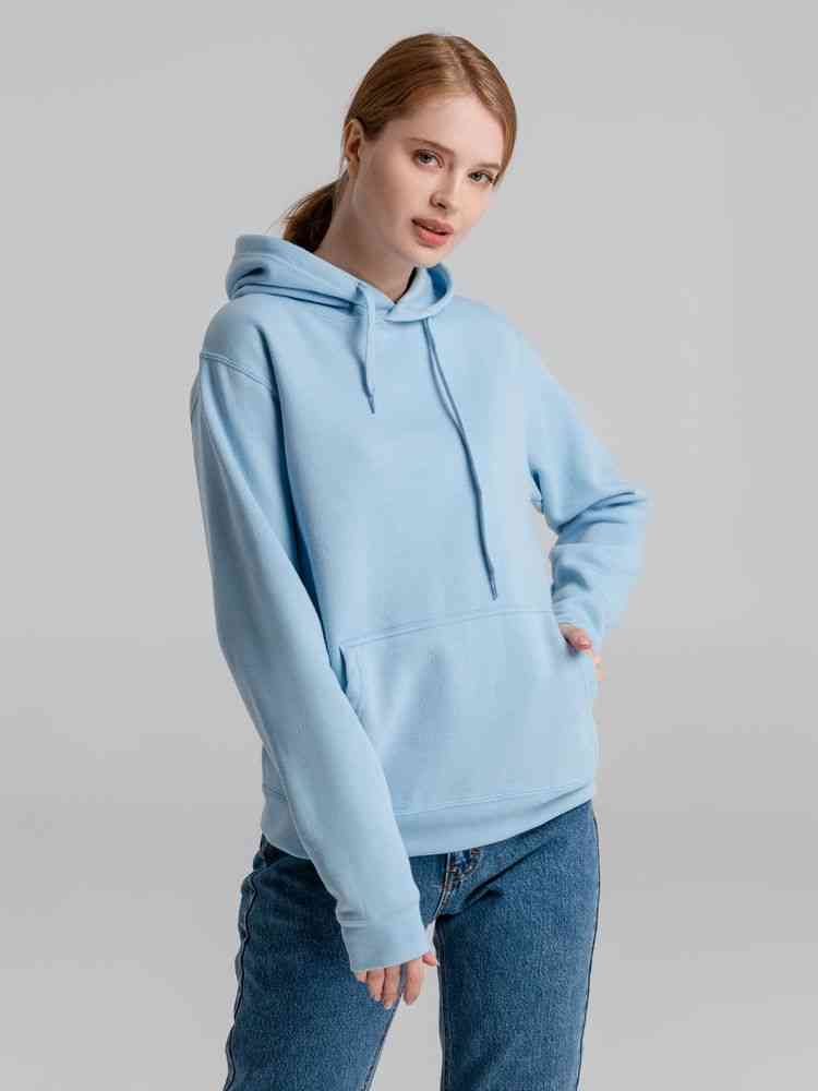 Толстовка с капюшоном Slam 320, голубая - 9