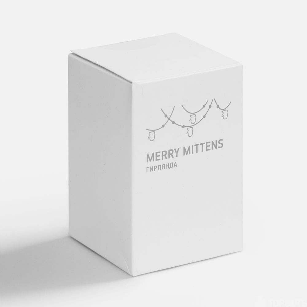 Гирлянда Merry Mittens, синяя - 6