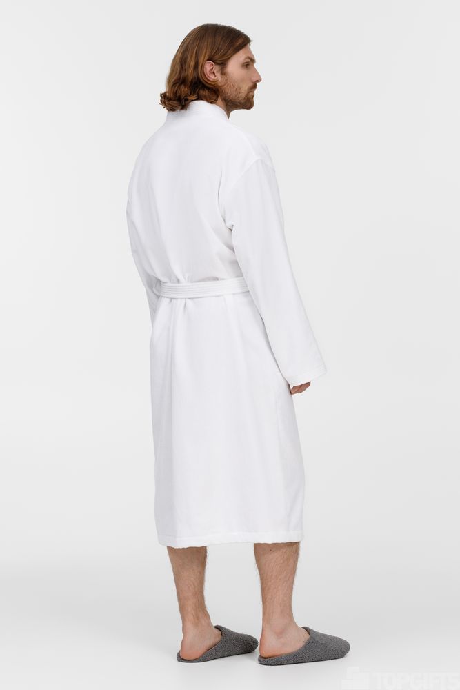 Халат махровый Aeris, белый - 8