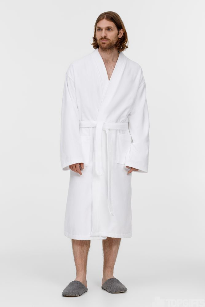 Халат махровый Aeris, белый - 6
