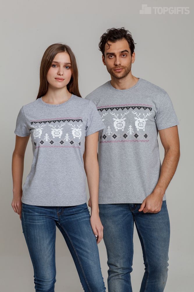 Футболка женская &laquo;Пигсель&raquo;, серый меланж - 4